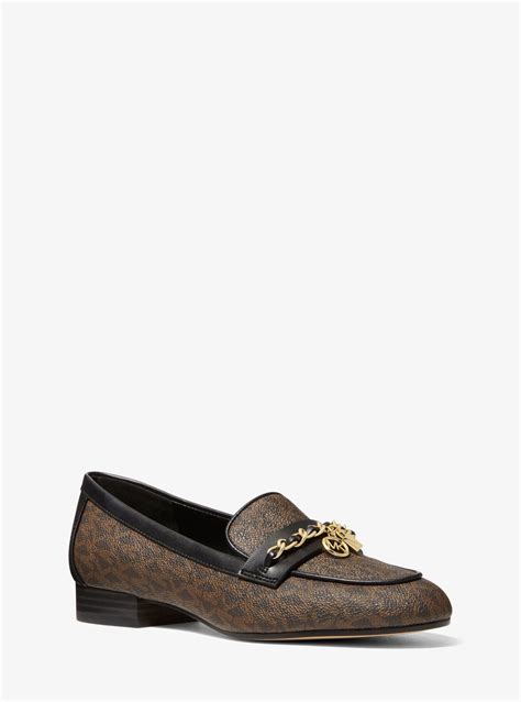 elsa logo loafer by michael kors: Shoes 